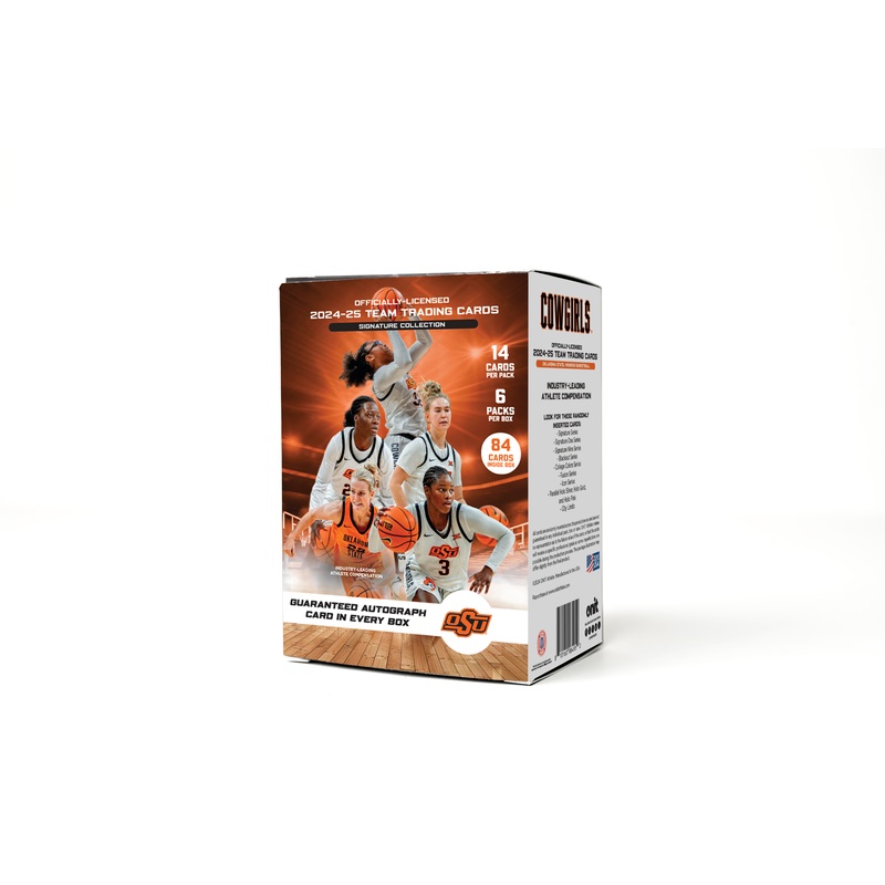 Oklahoma State University 2024-2025 Women’s Basketball Trading Cards – Platinum Box with Guaranteed Autograph