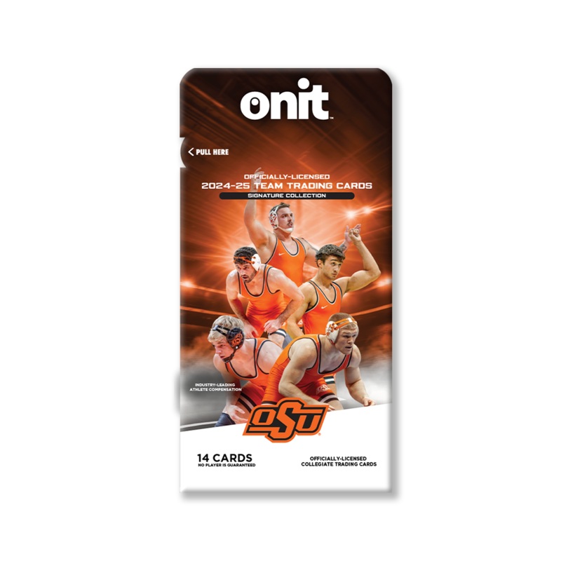 Oklahoma State University 2024-25 Wrestling Trading Cards – Single Pack