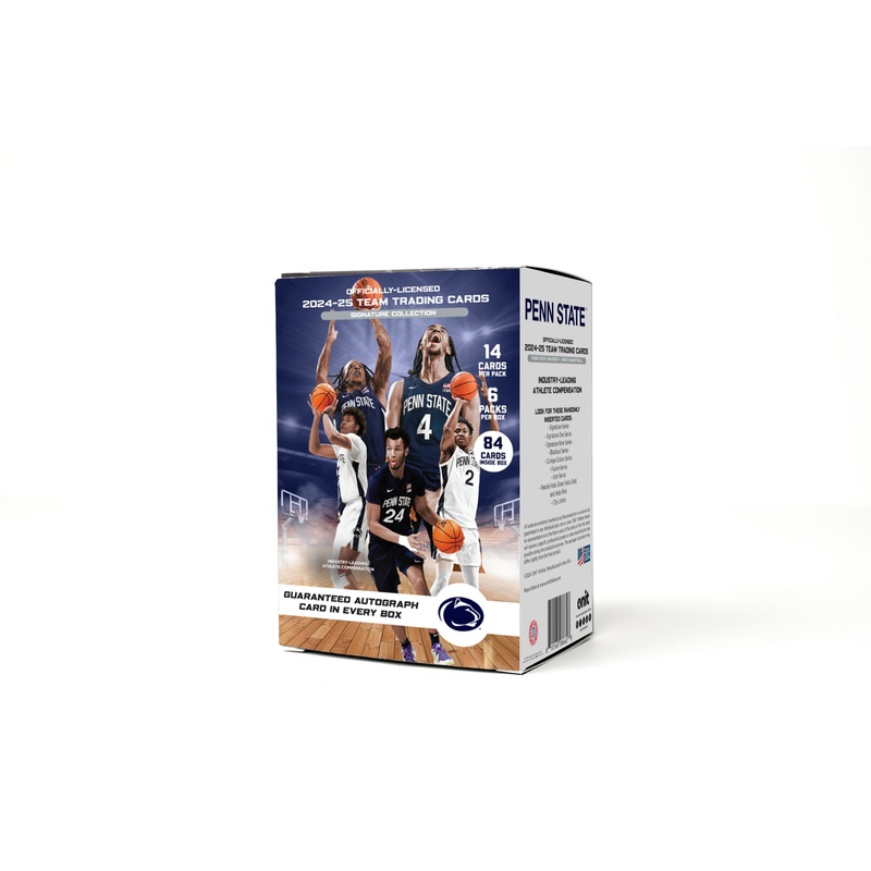 Penn State University 2024-25 Men’s Basketball Trading Cards – Platinum Box with Guaranteed Autograph