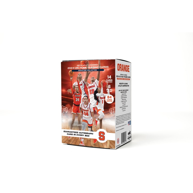 Syracuse University 2024-2025 Women’s Basketball Trading Cards – Platinum Box with Guaranteed Autograph