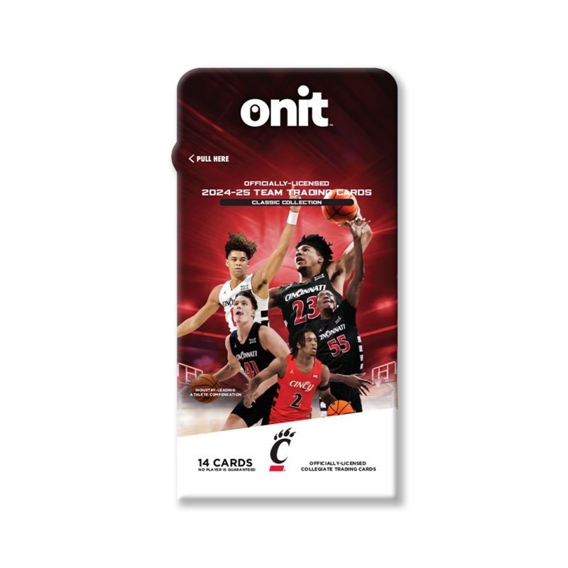 University of Cincinnati 2024-25 Men’s Basketball Trading Cards – Single Pack