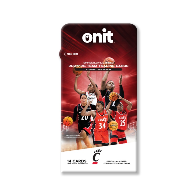University of Cincinnati 2024-25 Women’s Basketball Trading Cards – Single Pack