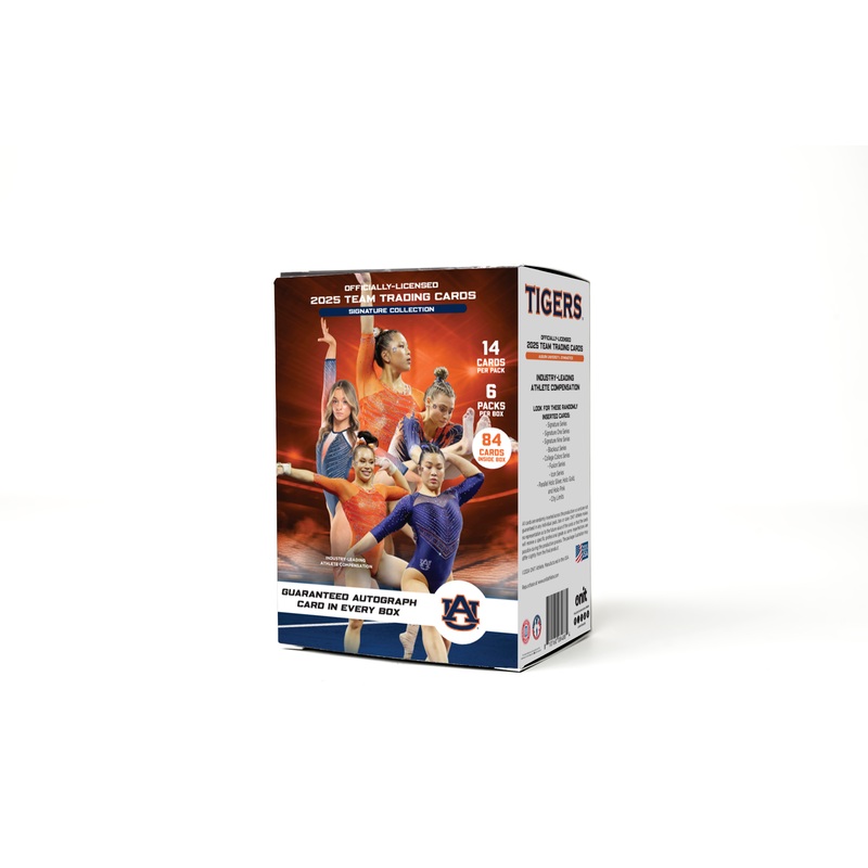 Auburn University 2024-2025 Gymnastics Trading Cards – Platinum Box with Guaranteed Autograph