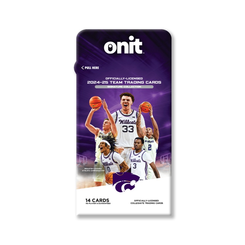 Kansas State University 2024-25 Men’s Basketball Trading Cards – Single Pack