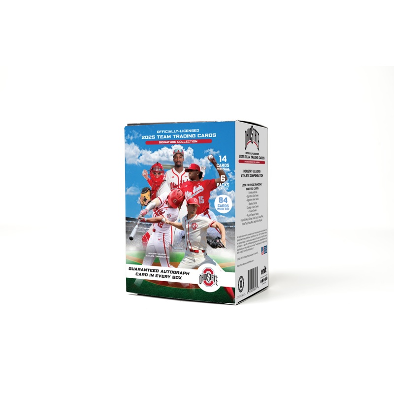 The Ohio State University 2025 Baseball Trading Cards – Platinum Box with Guaranteed Autograph