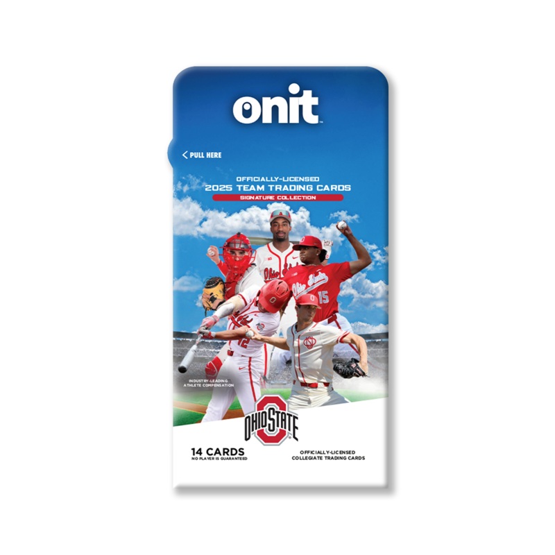 The Ohio State University 2025 Baseball Trading Cards – Single Pack