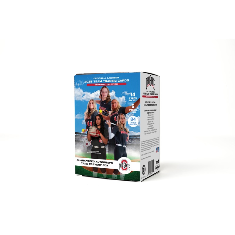 The Ohio State University 2025 Softball Trading Cards – Platinum Box with Guaranteed Autograph