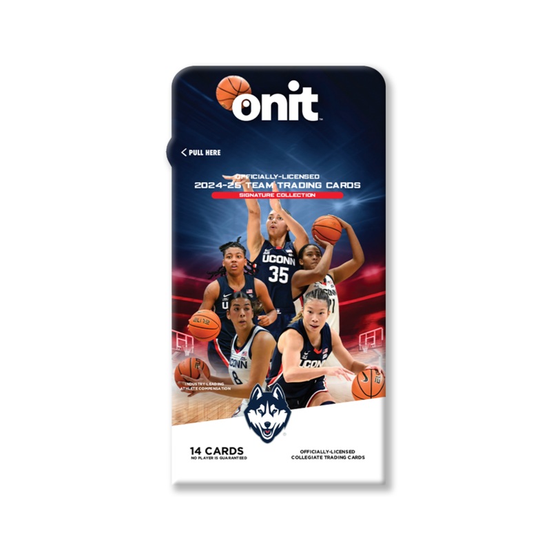 UConn 2024-25 Women’s Basketball Trading Cards – Single Pack