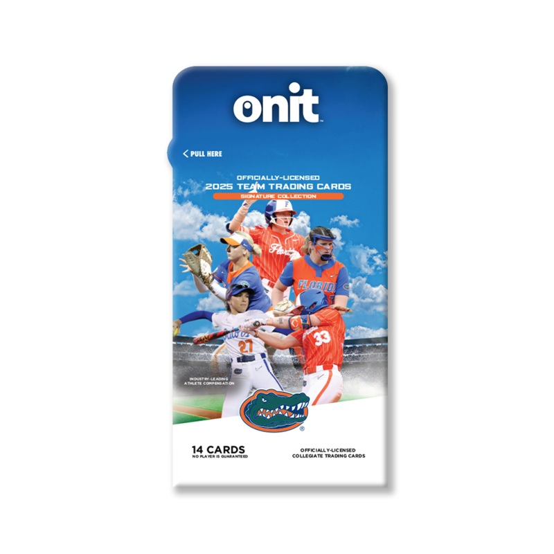 University of Florida 2025 Softball Trading Cards – Single Pack