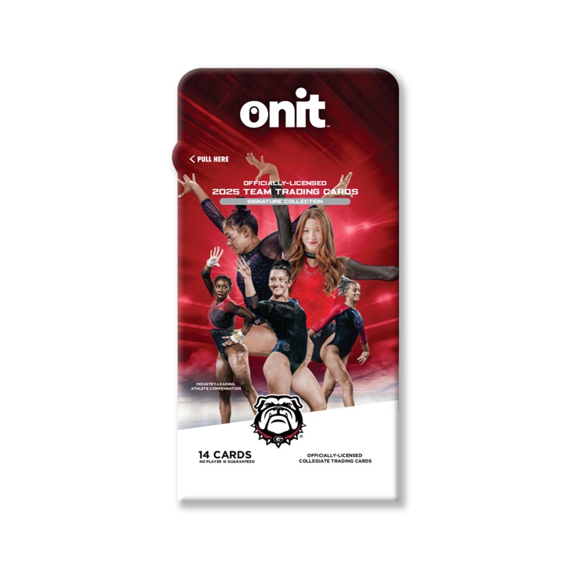 University of Georgia 2024-25 Gymnastics Trading Cards – Single Pack