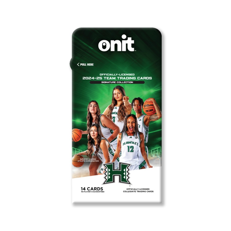 University Of Hawaii 2024-25 Women’s Basketball Trading Cards – Single Pack