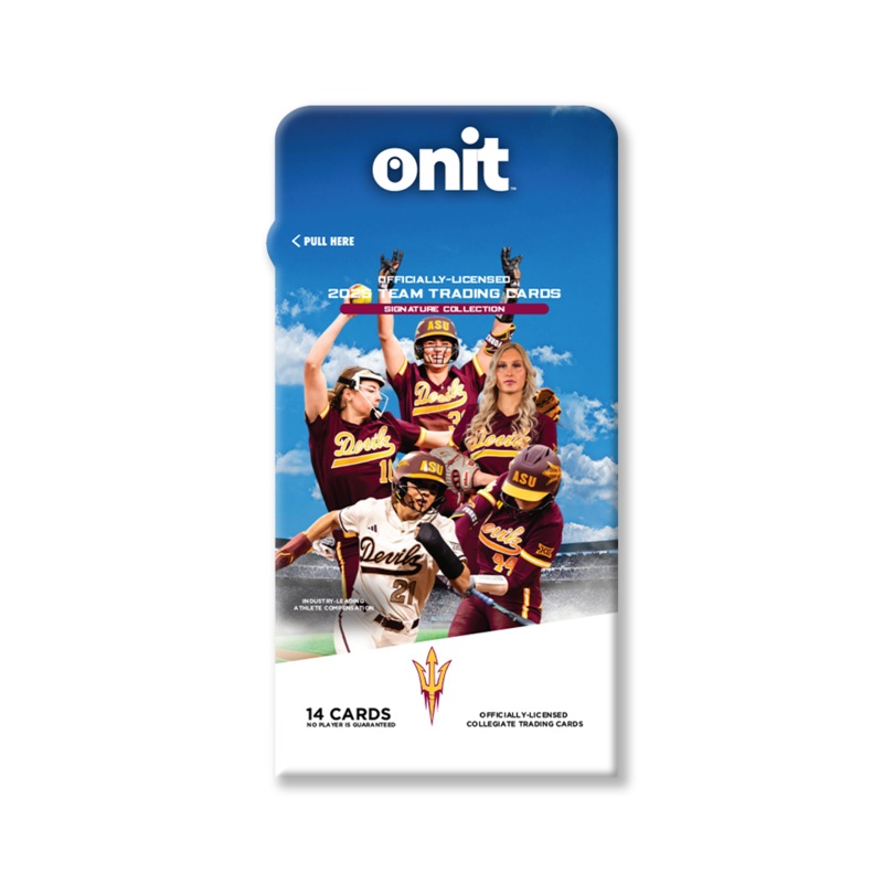Arizona State University 2025 Softball Trading Cards – Single Pack