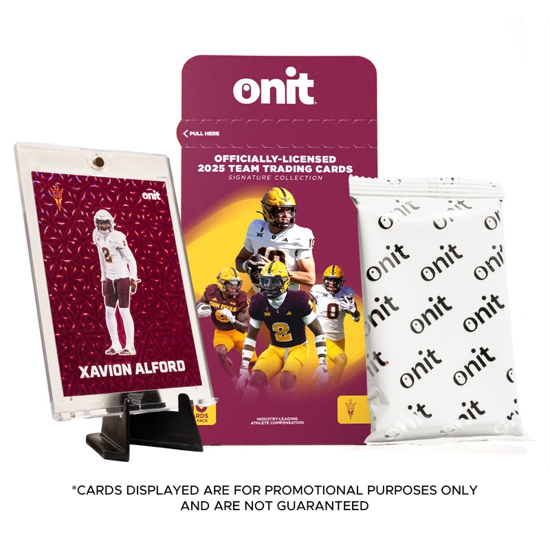 Arizona State University Football 2025 Trading Cards – Single Pack