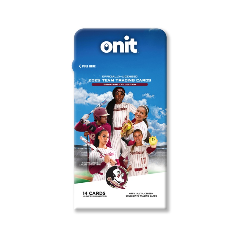 Florida State University 2025 Softball Trading Cards – Single Pack