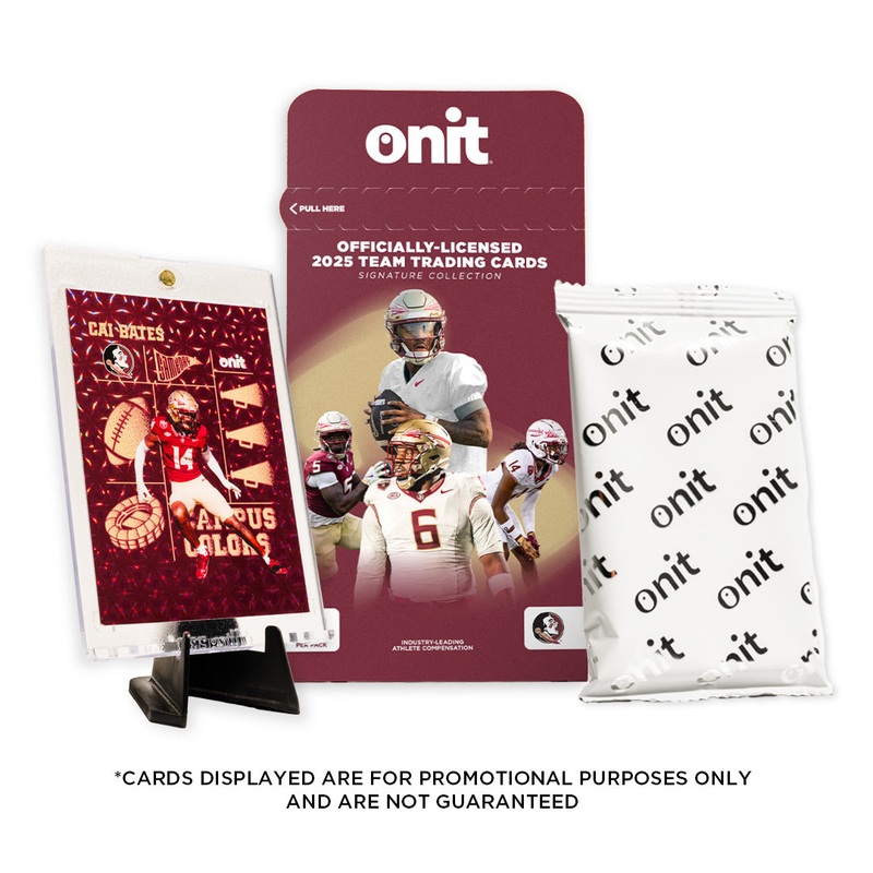 Florida State University Football 2025 Trading Cards – Single Pack