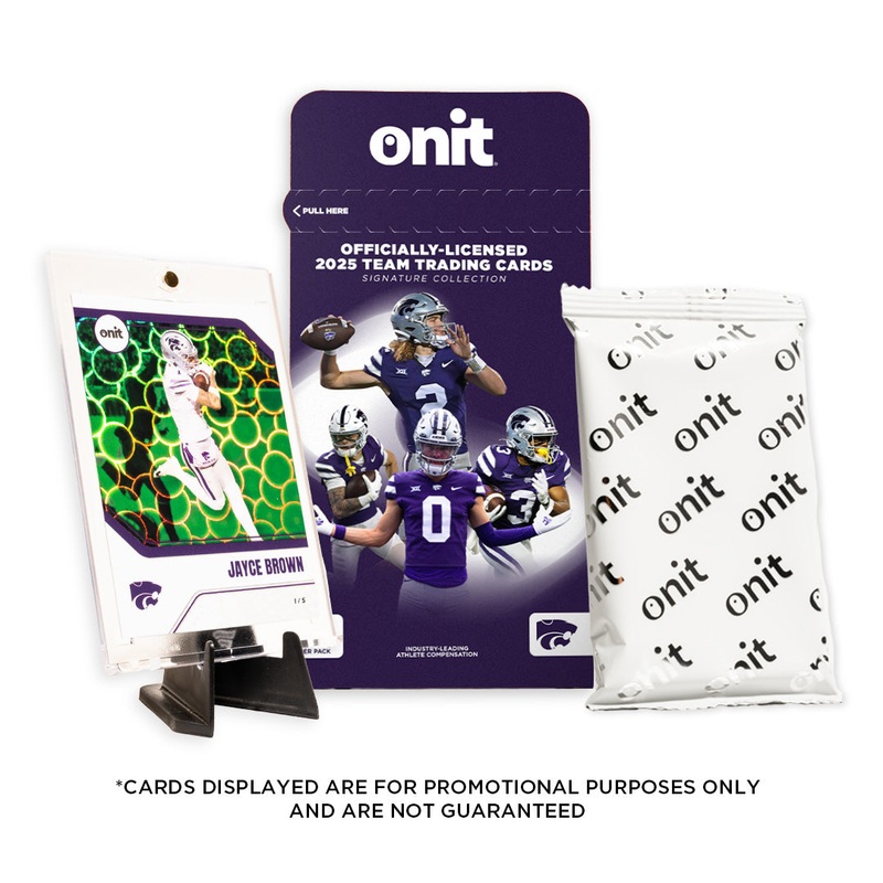 Kansas State University Football 2025 Trading Cards – Single Pack