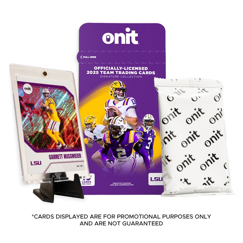 LSU Football 2025 Trading Cards – Single Pack