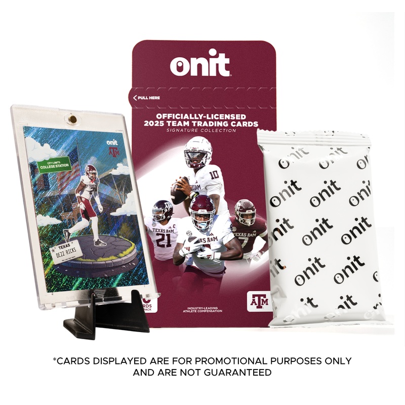 Texas A&M University Football 2025 Trading Cards – Single Pack
