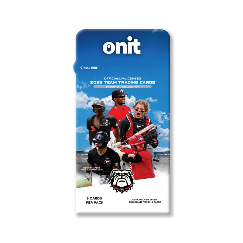 University of Georgia 2025 Baseball Trading Cards – Single Pack