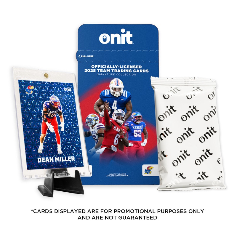 University of Kansas Football 2025 Trading Cards – Single Pack