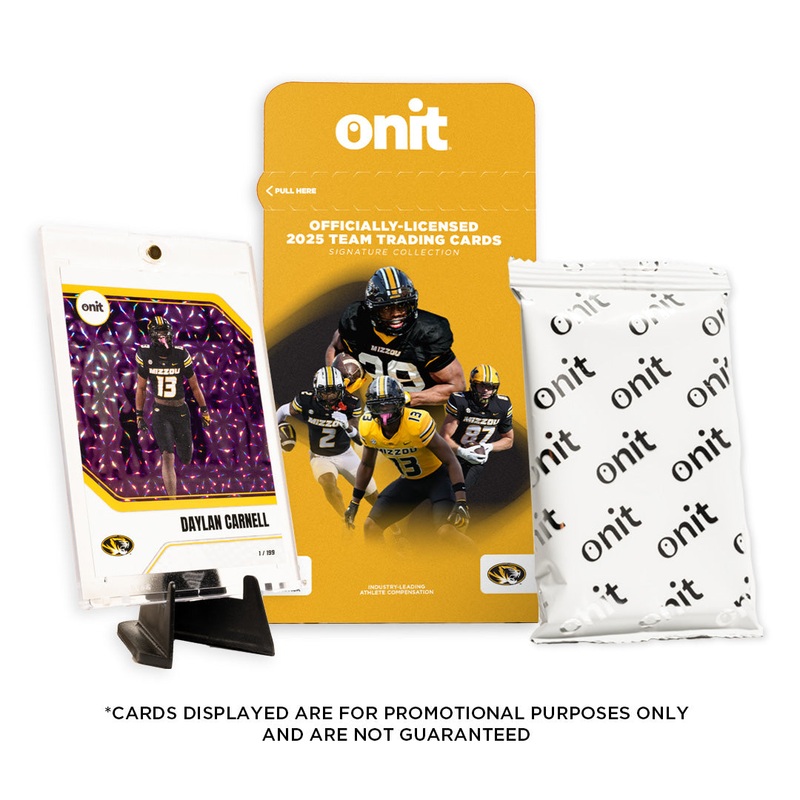 University of Missouri Football 2025 Trading Cards – Single Pack