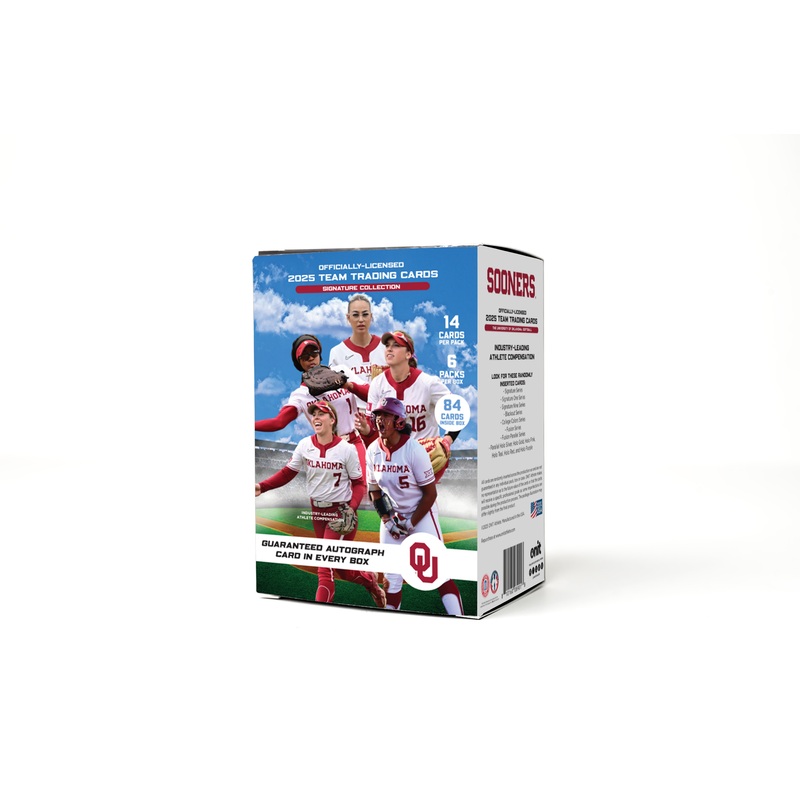 University of Oklahoma 2025 Softball Trading Cards – Platinum Box with Guaranteed Autograph