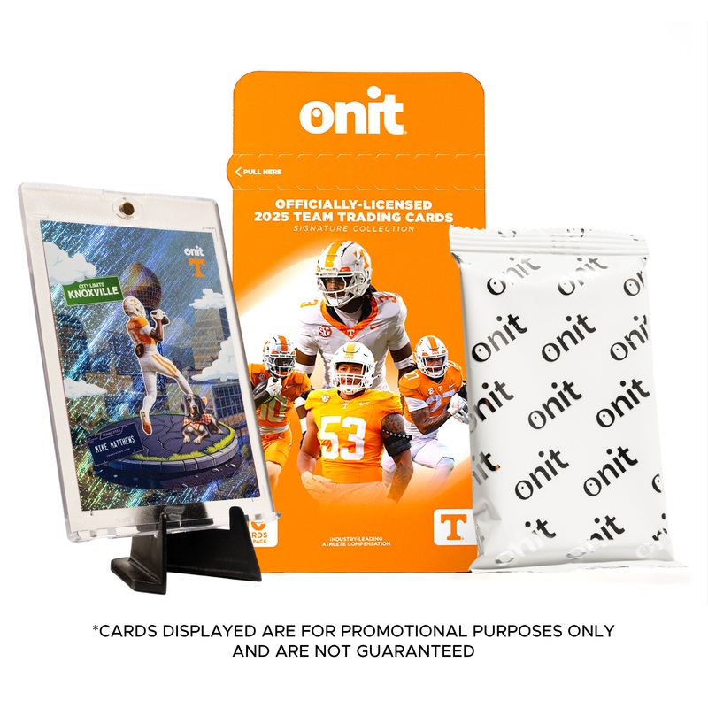 University of Tennessee Football 2025 Trading Cards – Single Pack