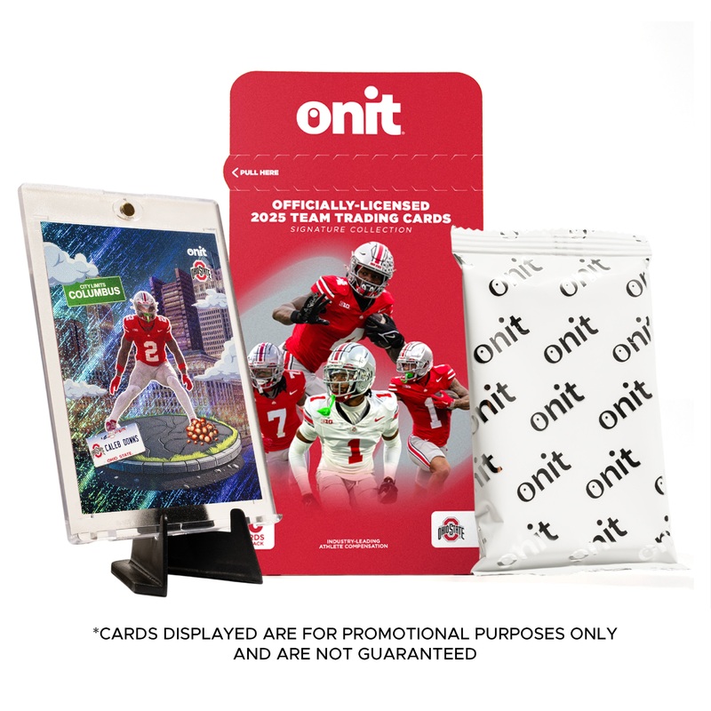 The Ohio State University Football 2025 Trading Cards – Single Pack