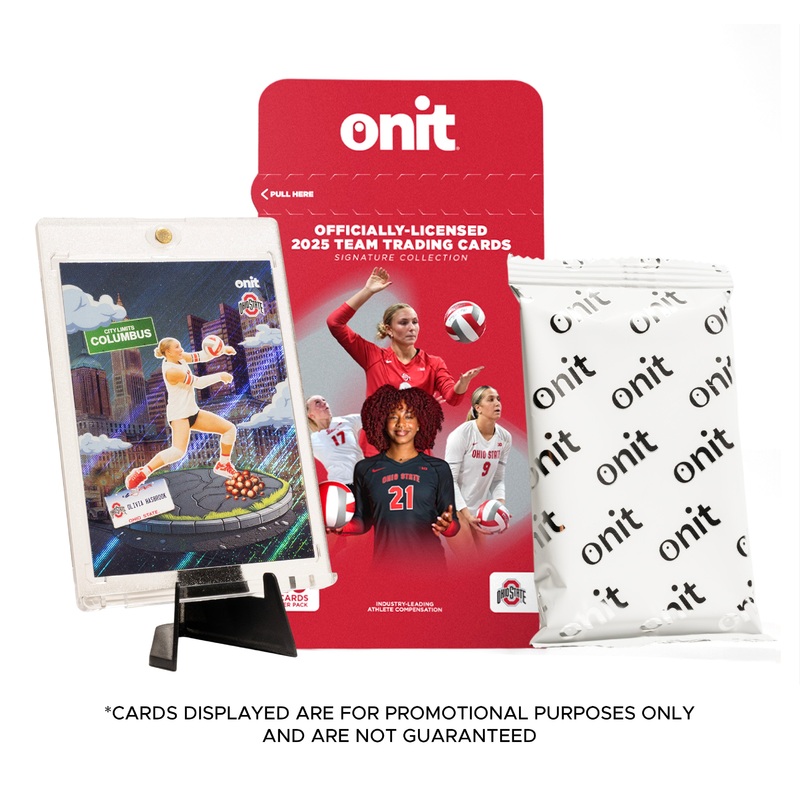 The Ohio State University Volleyball 2025 Trading Cards – Single Pack