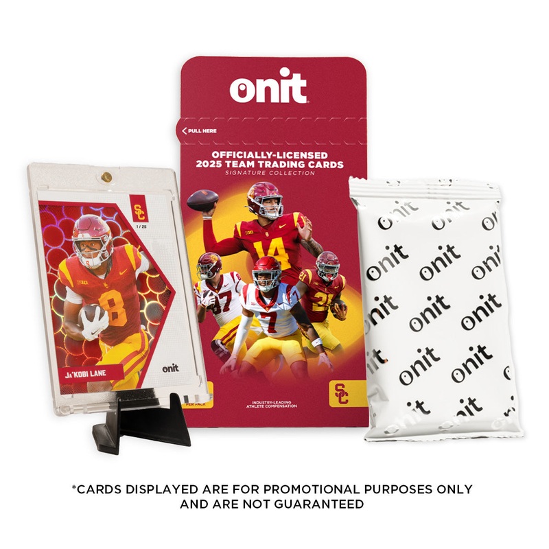 University of Southern California Football 2025 Trading Cards – Single Pack