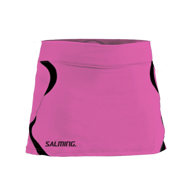Salming Women’s Skort|XS|S|Black|Knockout Pink