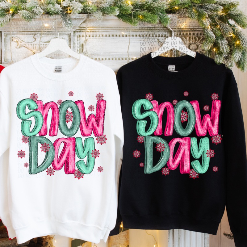 SNOW DAY|Pocket|Infant|Toddler|Youth|Adult 11″|Adult 12″