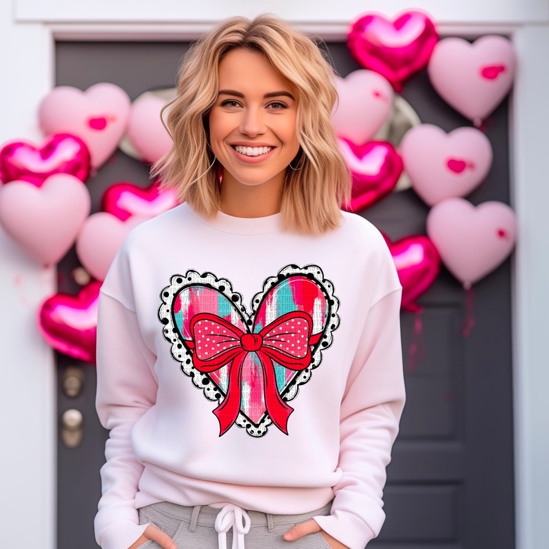 VALENTINES HEART|Infant|Toddler|Youth 8.5|Adult 11″|Adult 12″