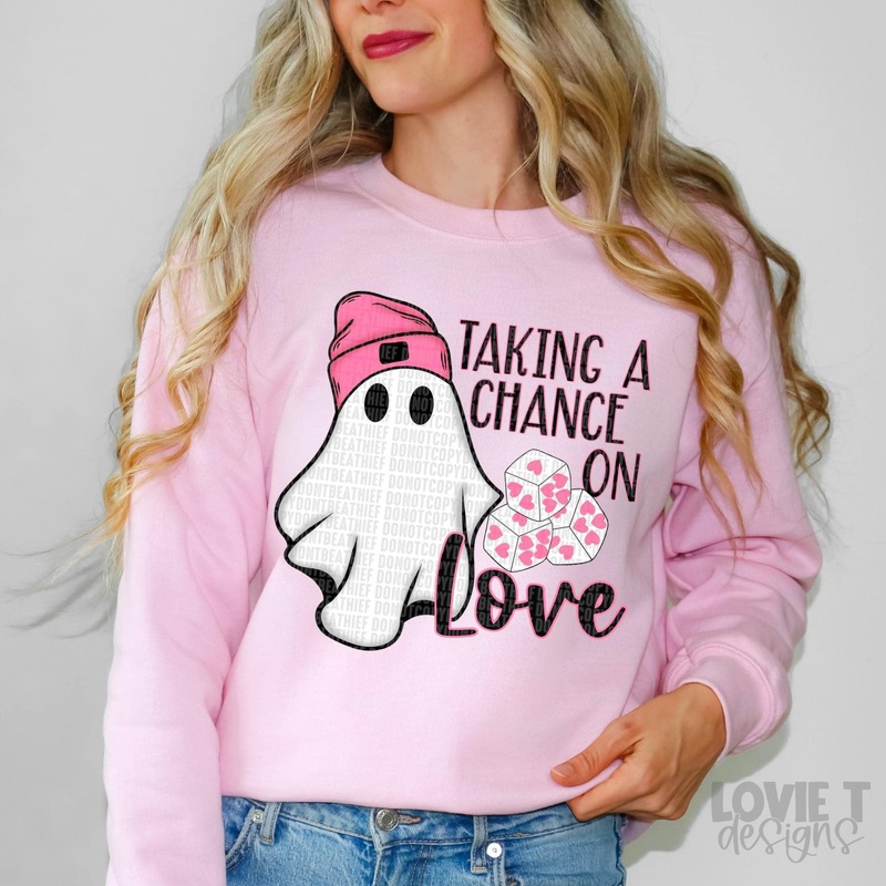 Taking A Chance On Love|Pocket 3.5″-4″|Infant|Toddler|Youth 8.5|Adult 11″|Adult 12″