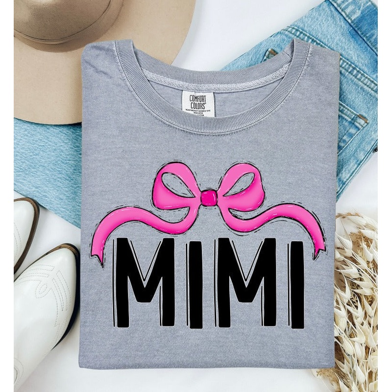 WIDE BOW – CUSTOM NAME / TEAM NAME – SIMPLE HANDWRITTEN FONT