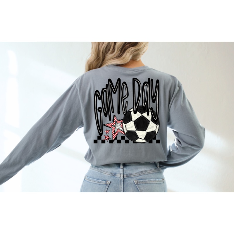 GAME DAY SOCCER CHECKER – CUSTOM COLORS