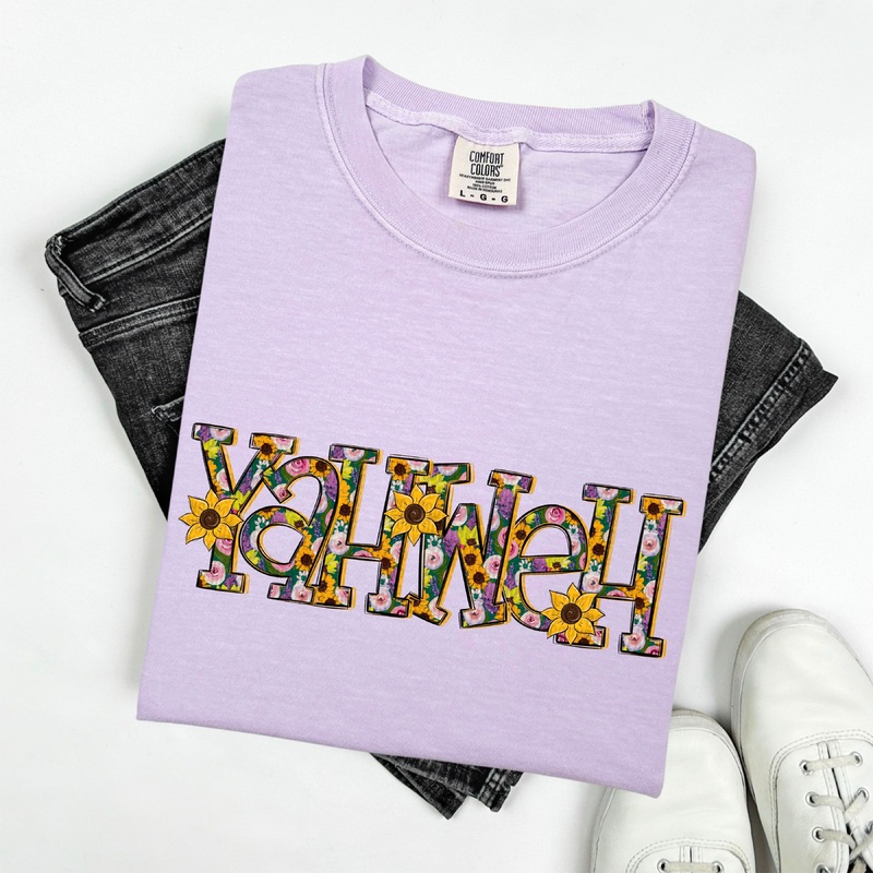 SUNFLOWER YAHWEH|Pocket 4″|Infant 6″|Toddler 7″|Youth 8.5″|Adult 11″|Adult 12″