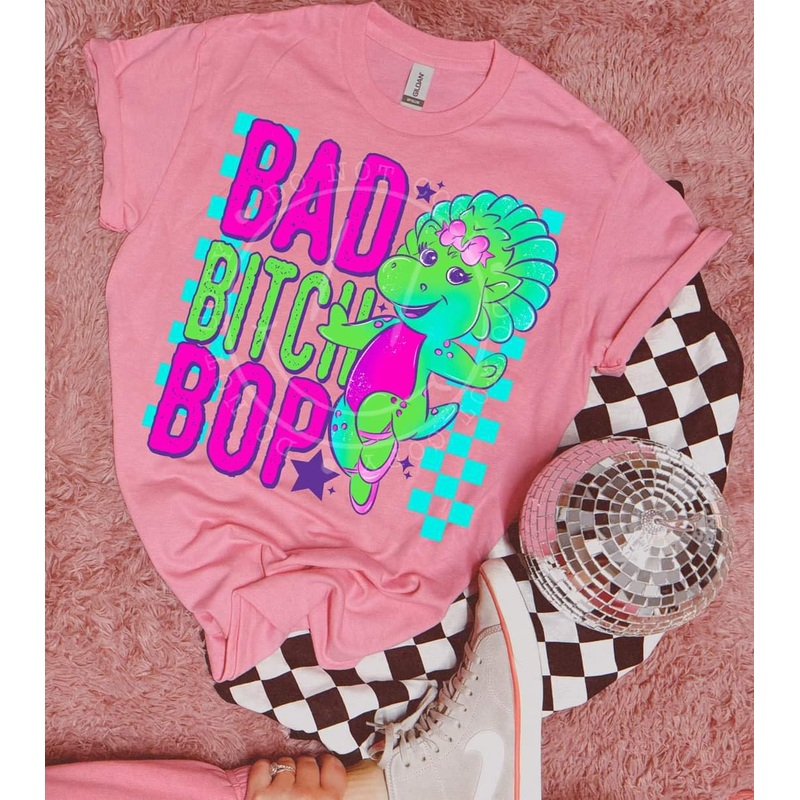 BAD BITCH BOP|Pocket 4″|Infant 6″|Toddler 7″|Youth 8.5″|Adult 11″|Adult 12″