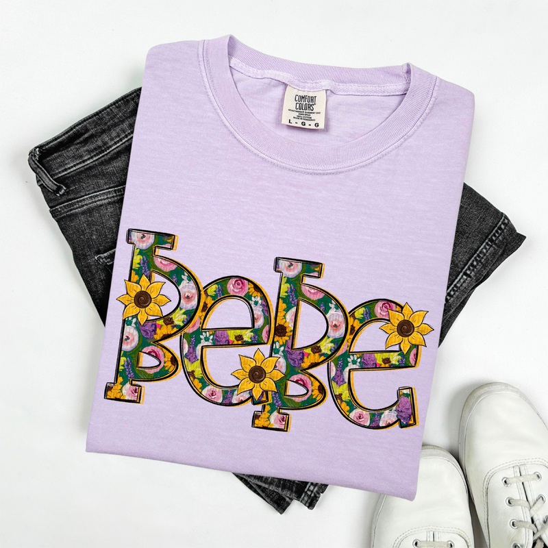 SUNFLOWER BEBE|Pocket 4″|Infant 6″|Toddler 7″|Youth 8.5″|Adult 11″|Adult 12″