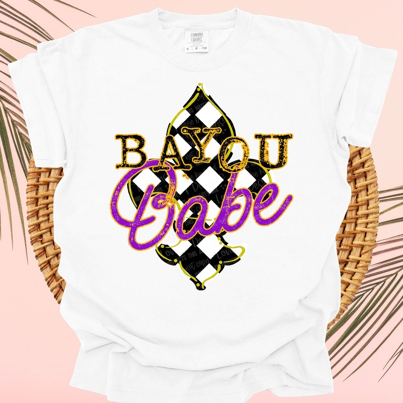 BAYOU BABE|Pocket 4″|Infant 6″|Toddler 7″|Youth 8.5″|Adult 11″|Adult 12″