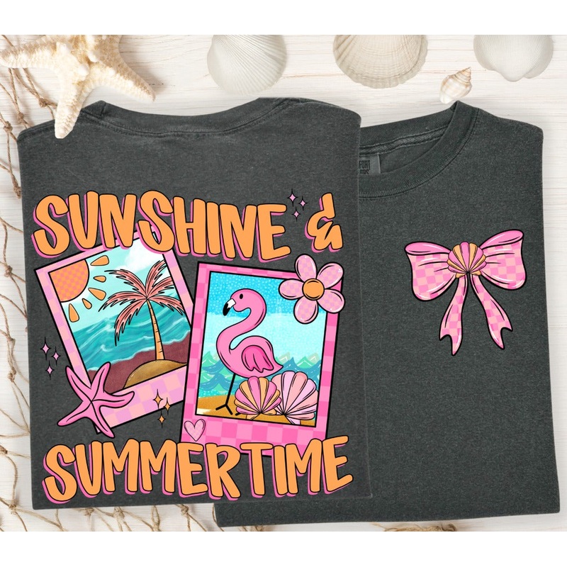 SUNSHINE AND SUMMERTIME|Pocket 4″|Infant 6″|Toddler 7″|Youth 8.5″|Adult 11″|Adult 12″