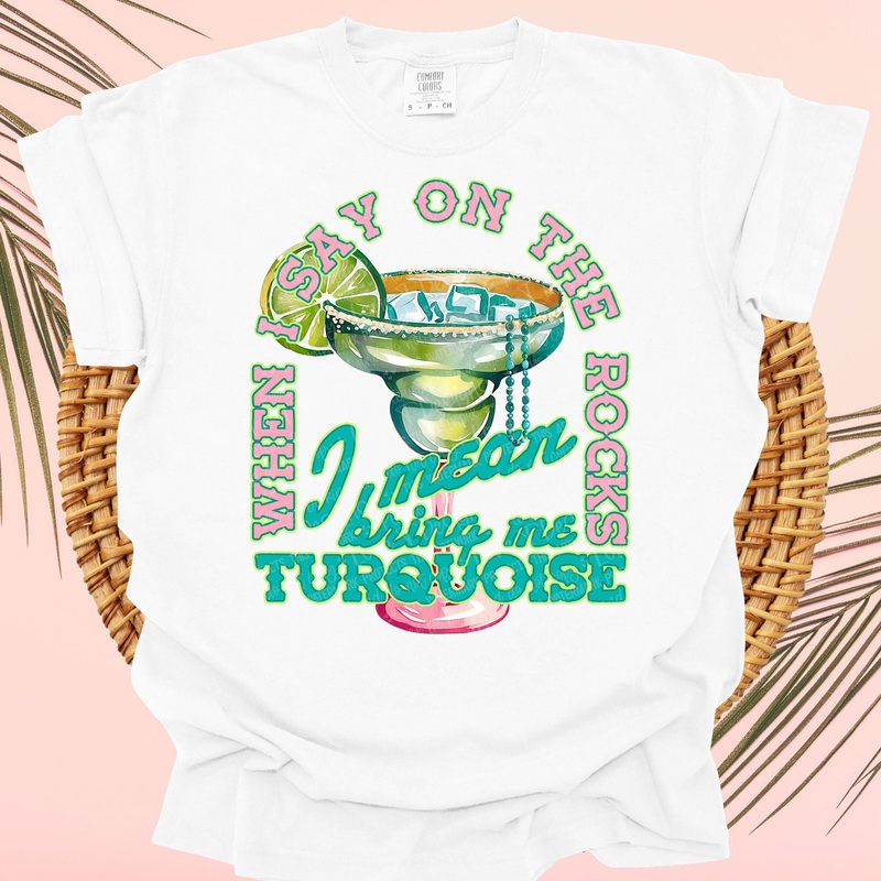 WHEN I SAY ON THE ROCKS|Pocket 4″|Infant 6″|Toddler 7″|Youth 8.5″|Adult 11″|Adult 12″