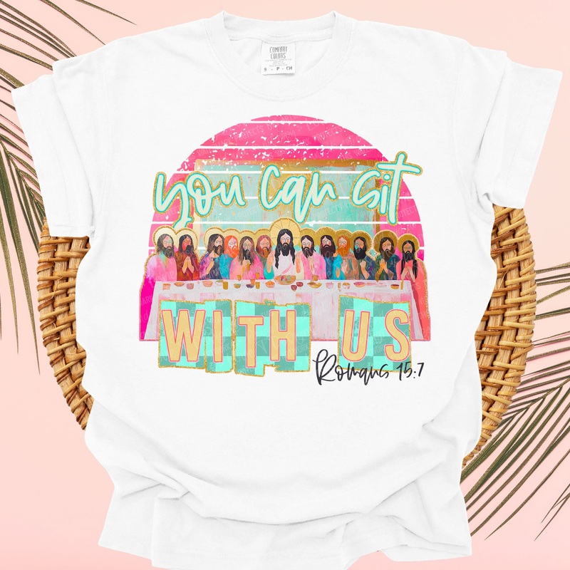 YOU CAN SIT WITH US|Pocket 4″|Infant 6″|Toddler 7″|Youth 8.5″|Adult 11″|Adult 12″
