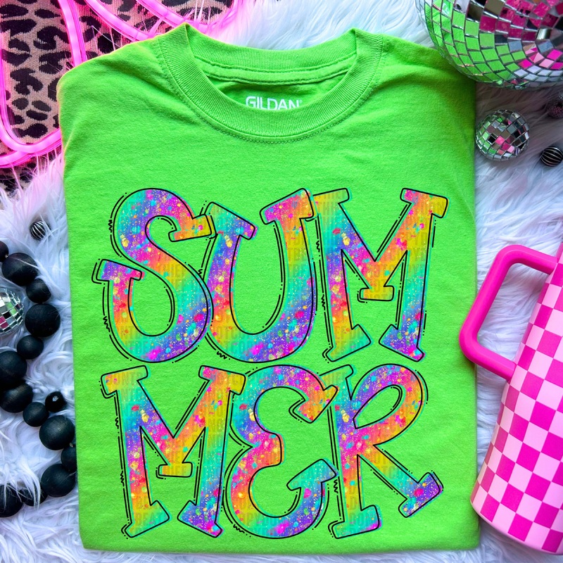 SUMMER GLITTER|Pocket 4″|Infant 6″|Toddler 7″|Youth 8.5″|Adult 11″|Adult 12″