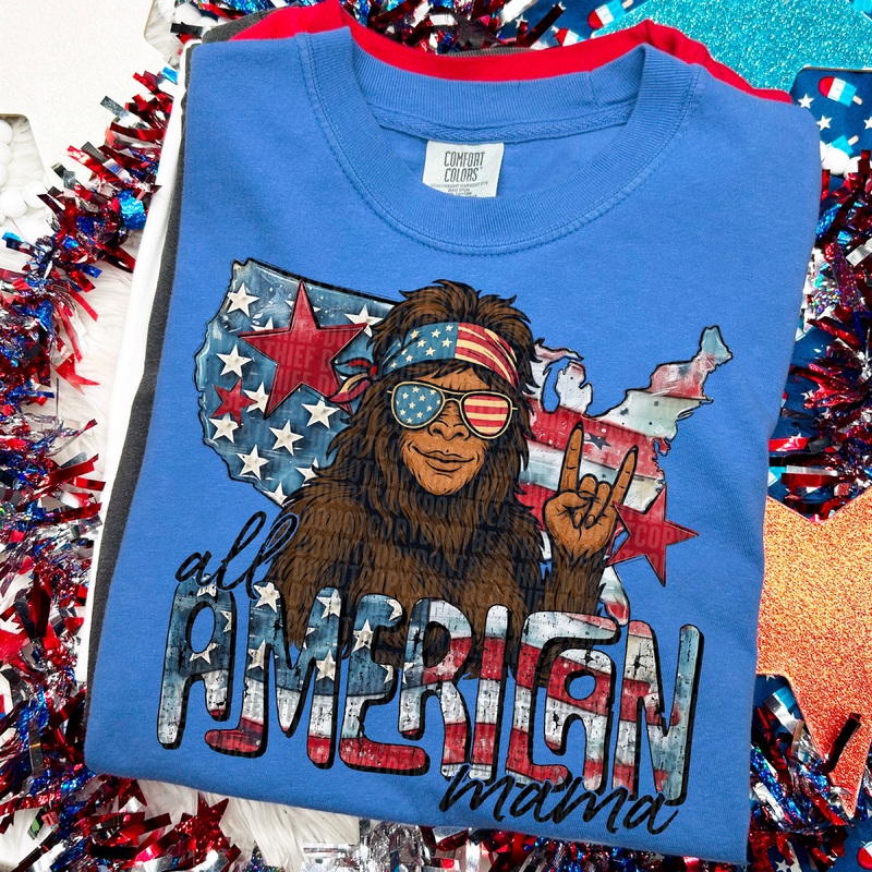 ALL AMERICAN MAMA|Pocket 4″|Infant 6″|Toddler 7″|Youth 8.5″|Adult 11″|Adult 12″