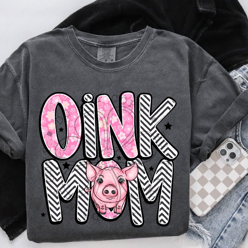 OINK MOM|Pocket 4″|Infant 6″|Toddler 7″|Youth 8.5″|Adult 11″|Adult 12″