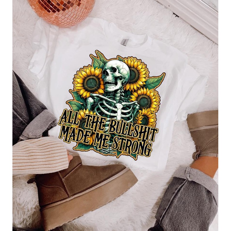ALL THE BULLSHIT|Pocket 4″|Infant 6″|Toddler 7″|Youth 8.5″|Adult 11″|Adult 12″