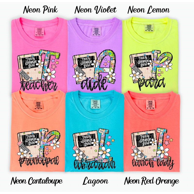 TEACHER RETRO SCHOOL|Pocket 4″|Infant 6″|Toddler 7″|Youth 8.5″|Adult 11″|Adult 12″