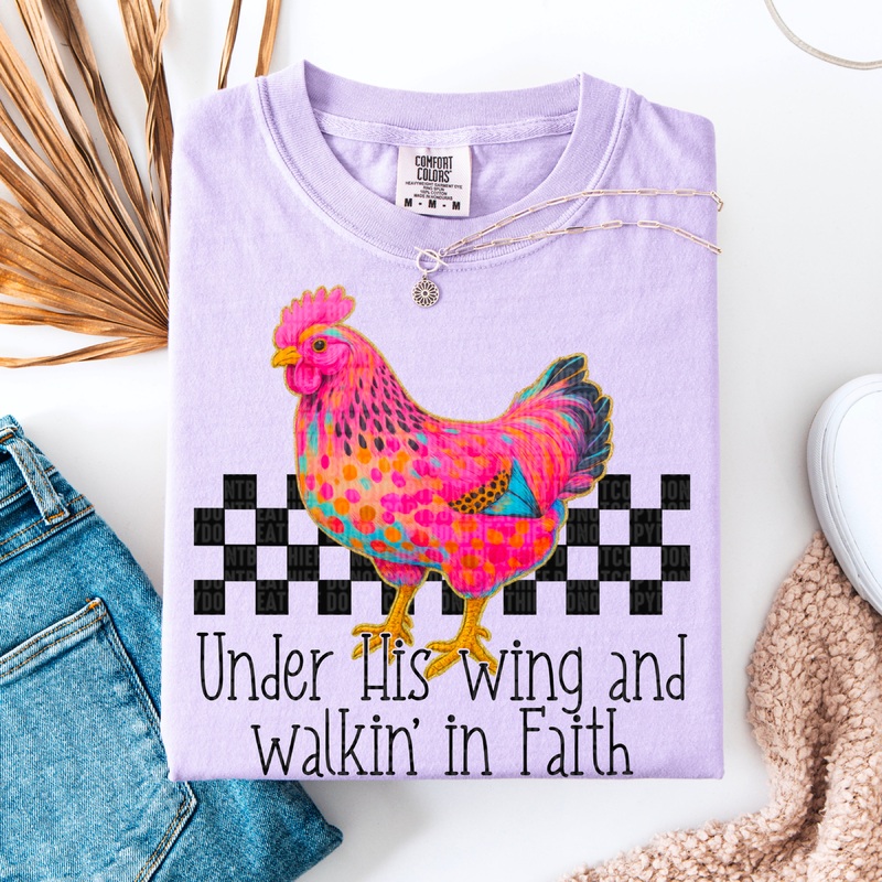 UNDER HIS WING|Pocket 4″|Infant 6″|Toddler 7″|Youth 8.5″|Adult 11″|Adult 12″