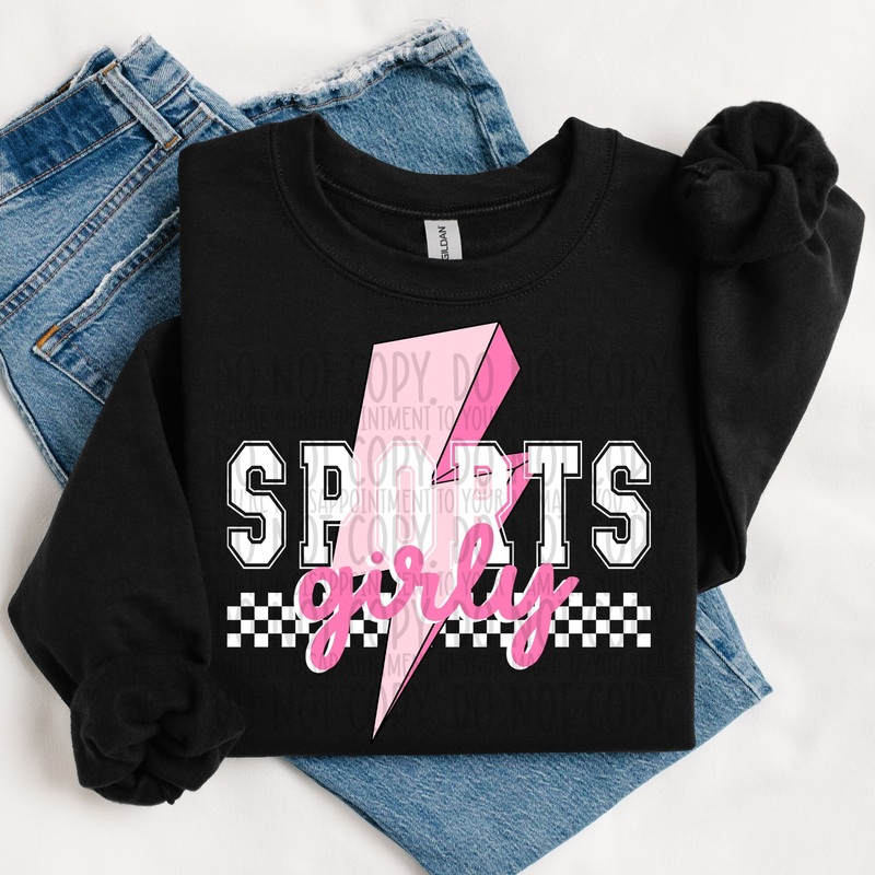SPORTS GIRLY WHITE|Pocket 4″|Infant 6″|Toddler 7″|Youth 8.5″|Adult 11″|Adult 12″